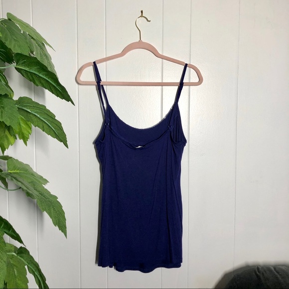 Navy Camisole with Sequin Detail - Picture 5 of 7